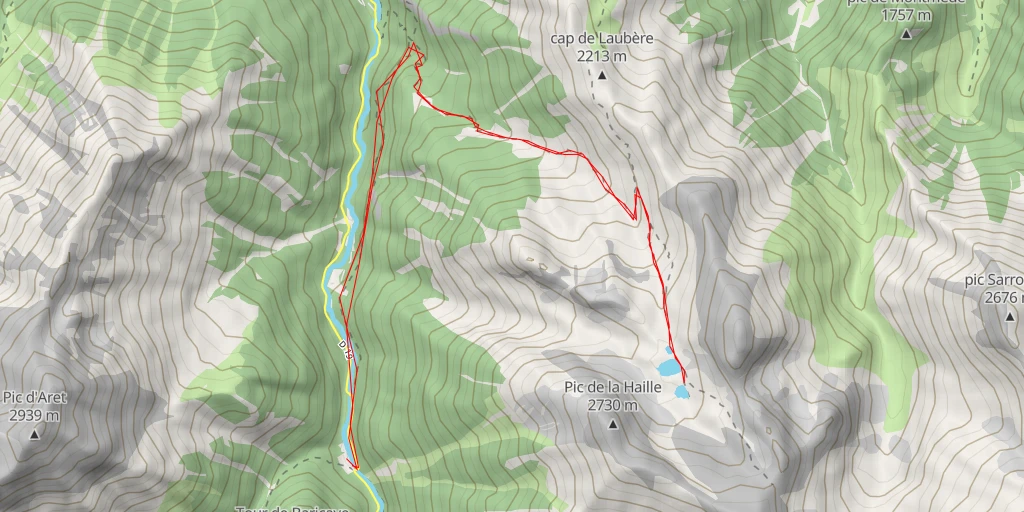 Map of the trail for 65170