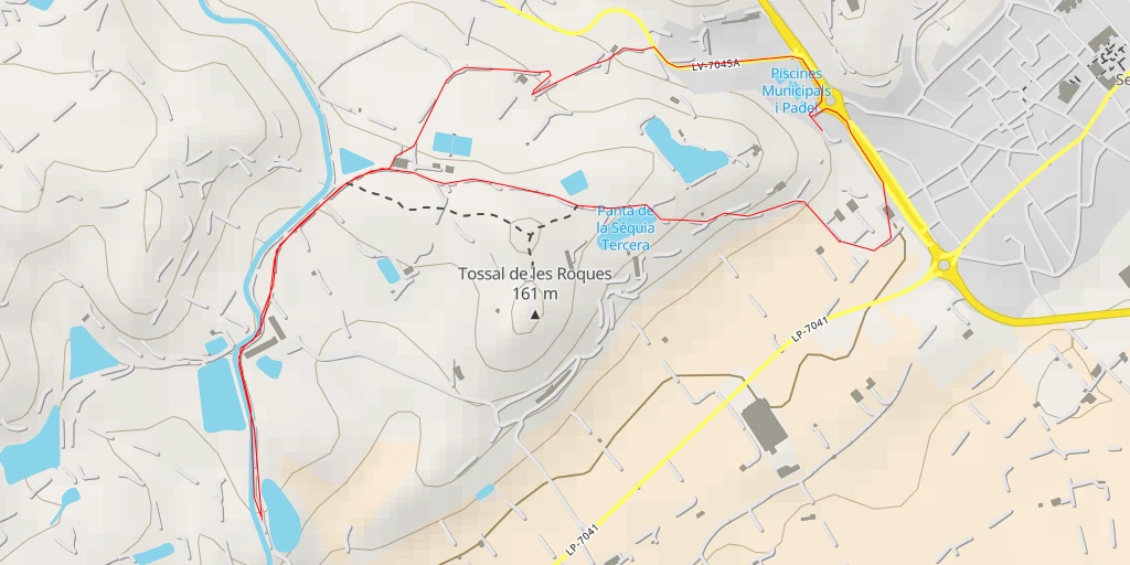 Map of the trail for 