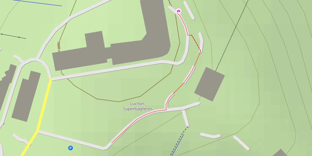 Map of the trail for Village Club du Soleil - Saint-Aventin