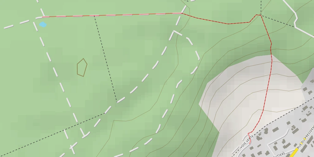 Map of the trail for Chemin du Bocage - Chemin du Bocage