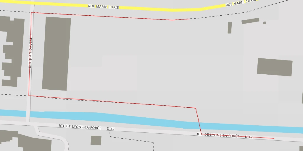 Map of the trail for Route de Lyons-la-Forêt - Rouen