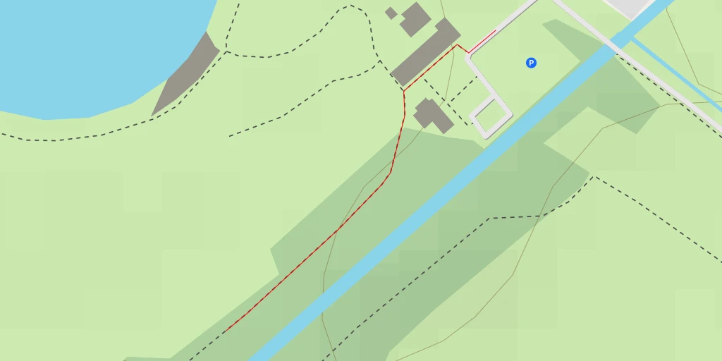 Carte de l'itinéraire :  Golf de la Ramée - Rocade Arc-en-Ciel