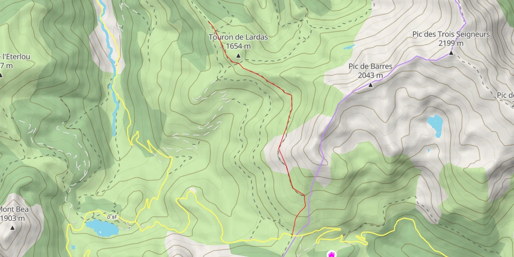 Carte de l'itinéraire :  17