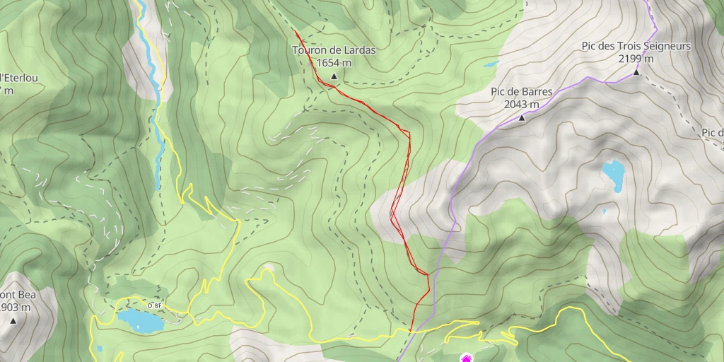 Carte de l'itinéraire :  17