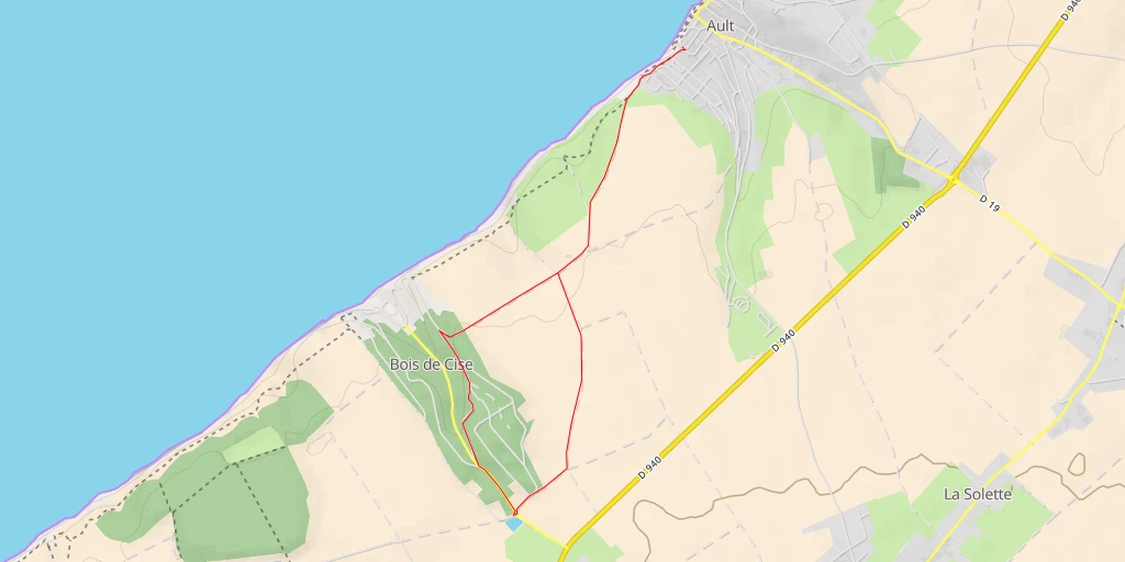 Map of the trail for Bassin de rétention des eaux pluviales