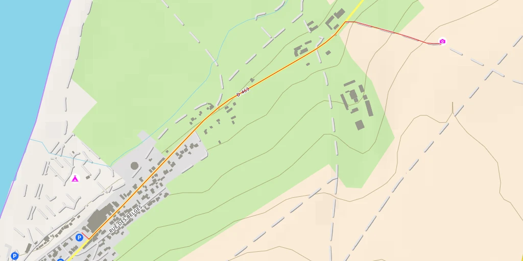 Map of the trail for AI - Woignarue