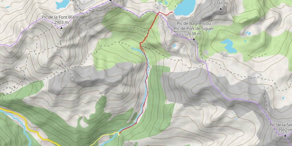 Carte de l'itinéraire :  Petit Pas