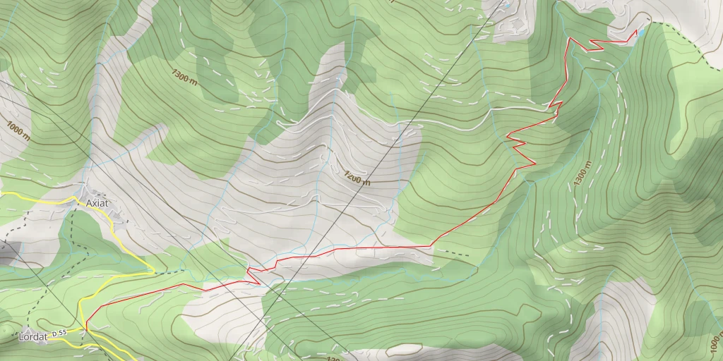 Map of the trail for 