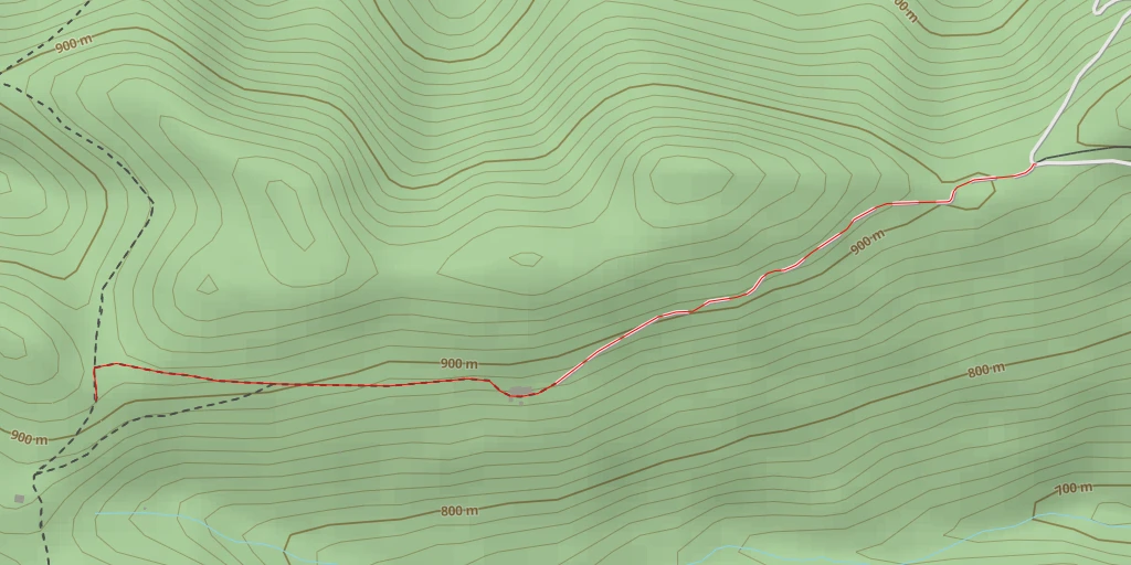 Carte de l'itinéraire :  Sentier des Tisserants