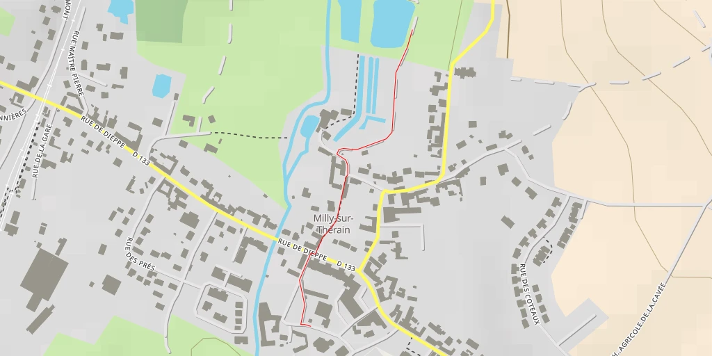 Map of the trail for Rue de l'Église - Rue de l'Église