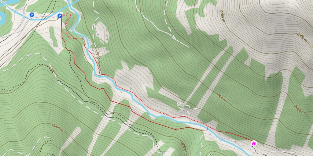 Map of the trail for Varusch