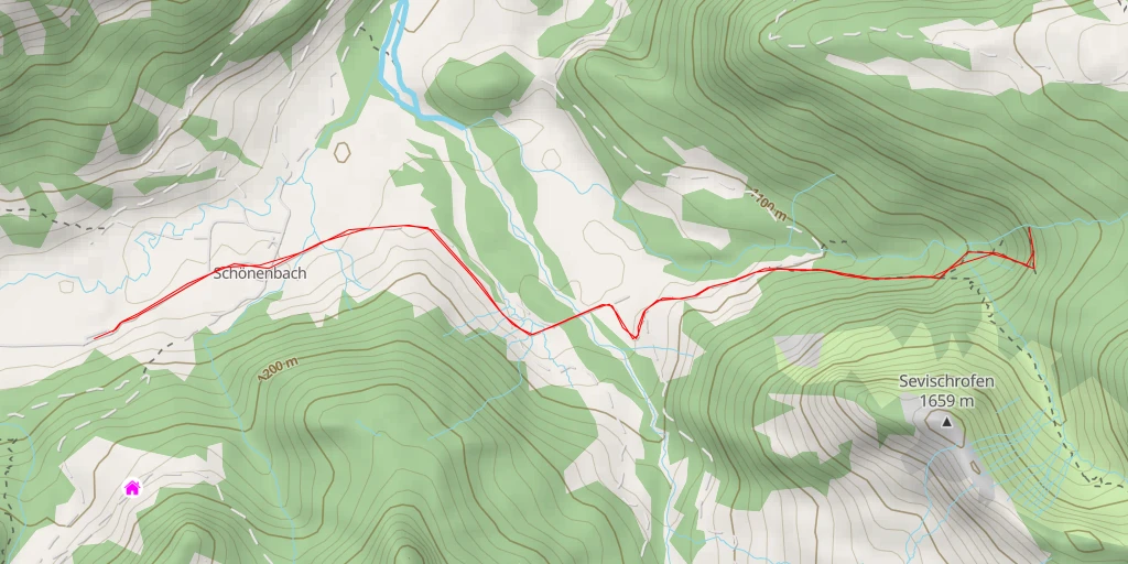 Carte de l'itinéraire :  Laubisbach