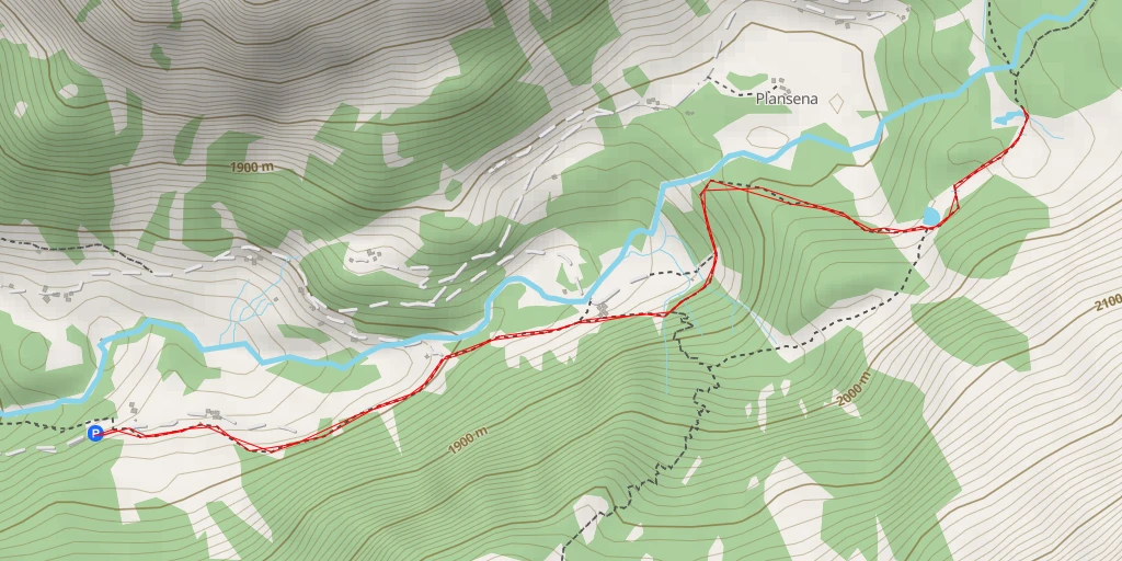 Map of the trail for 106