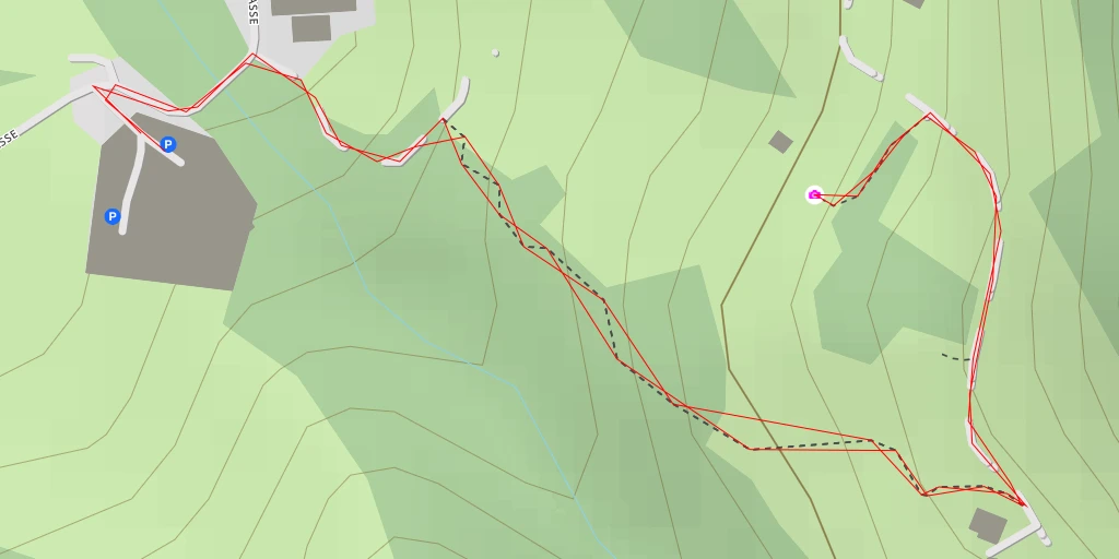 Carte de l'itinéraire :  Ort der Kraft