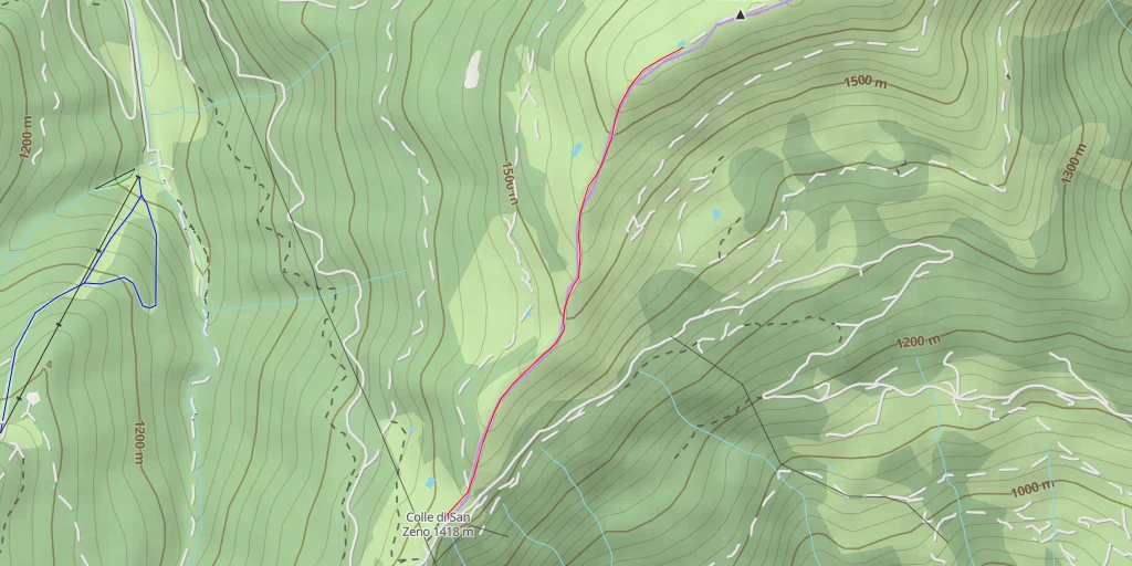 Carte de l'itinéraire :  24484 - MonteBike DH