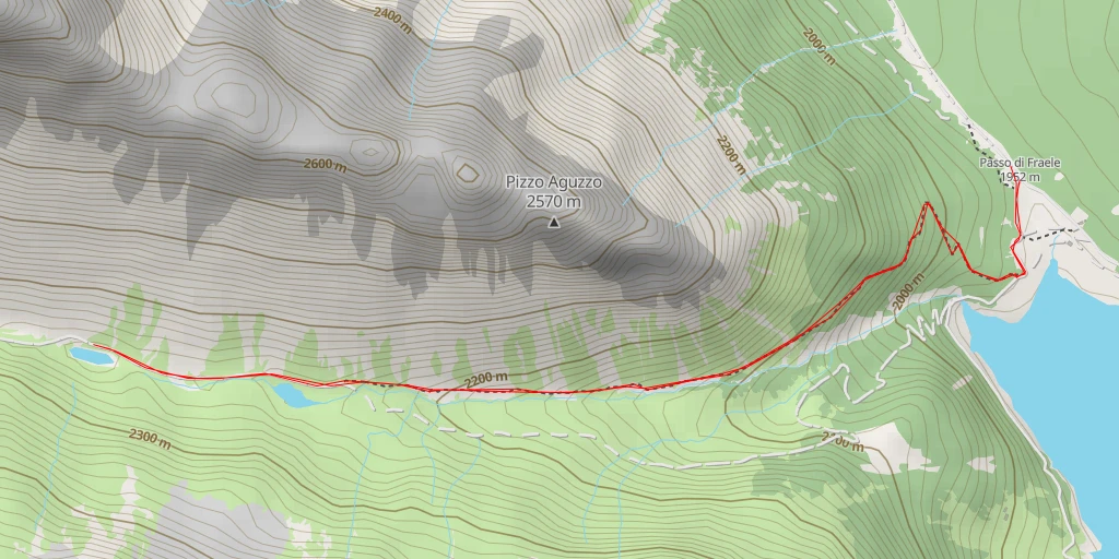 Carte de l'itinéraire :  Malga Alpisella - Valdidentro