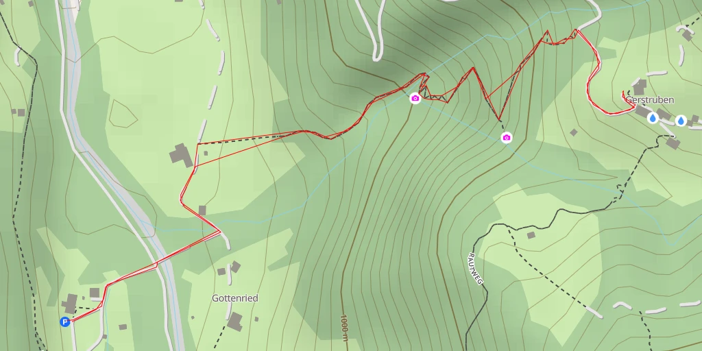 Map of the trail for Rudolf - Oberstdorf