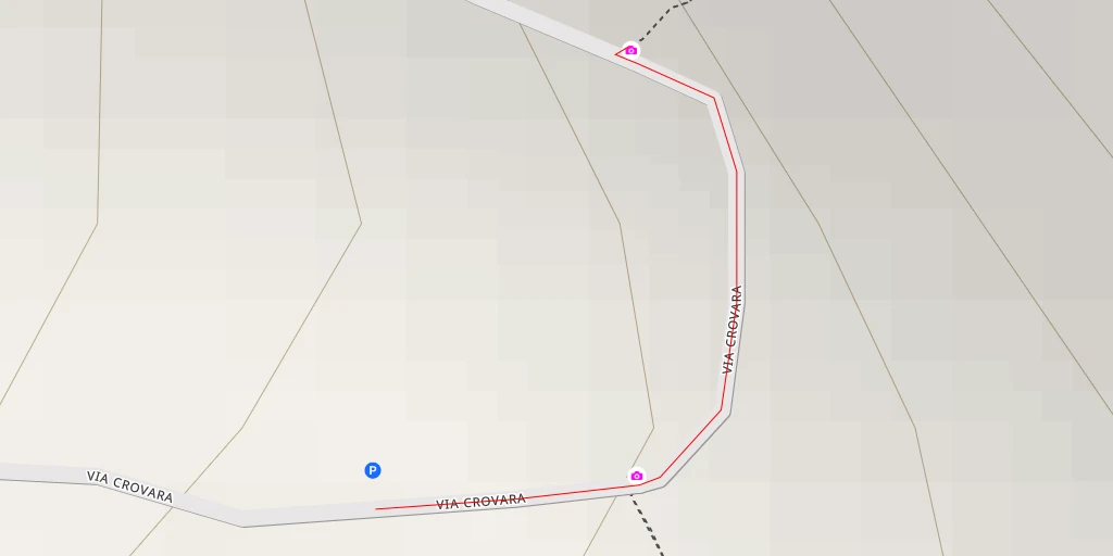 Map of the trail for AI - Imbocco sito Paleo