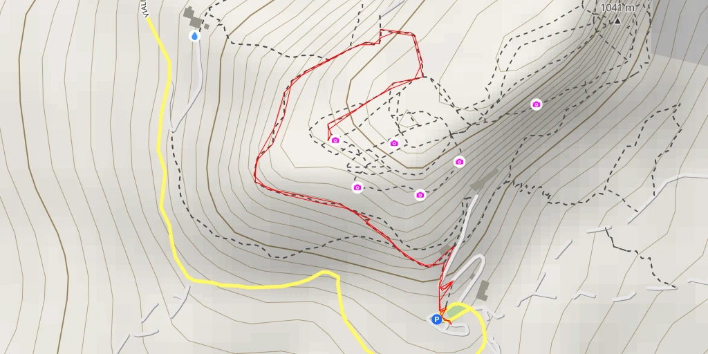 Map of the trail for AI - IT4030008 - SIC - Pietra di Bismantova - Castelnovo ne' Monti