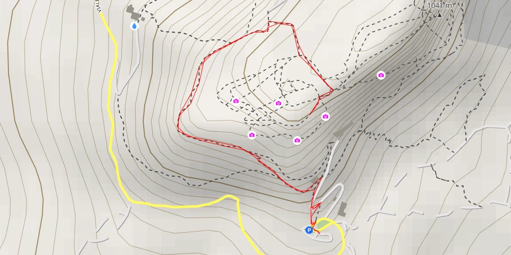 Map of the trail for AI - Falesia Arrampicata Sportiva Pietra di Bismantova - Castelnovo ne' Monti