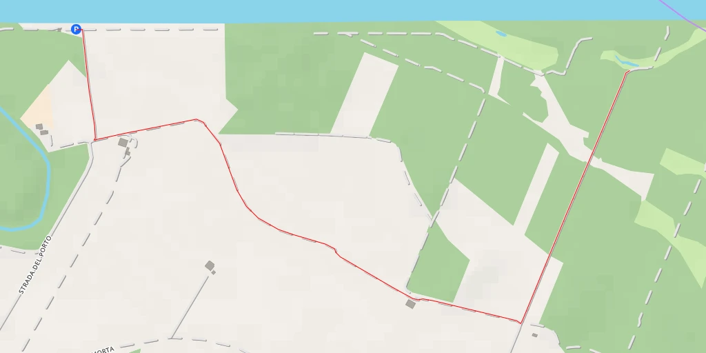 Map of the trail for Via Alzaia - Via Alzaia