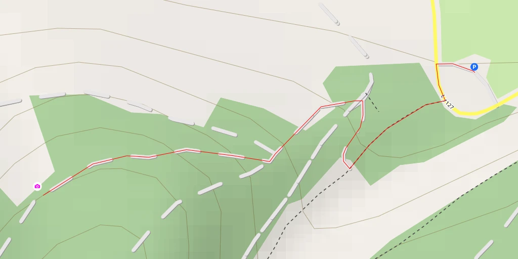Map of the trail for AI - Avemark - Brotterode-Trusetal