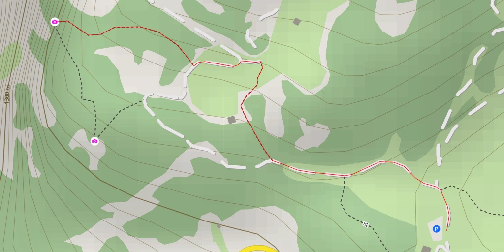 Map of the trail for Innblick