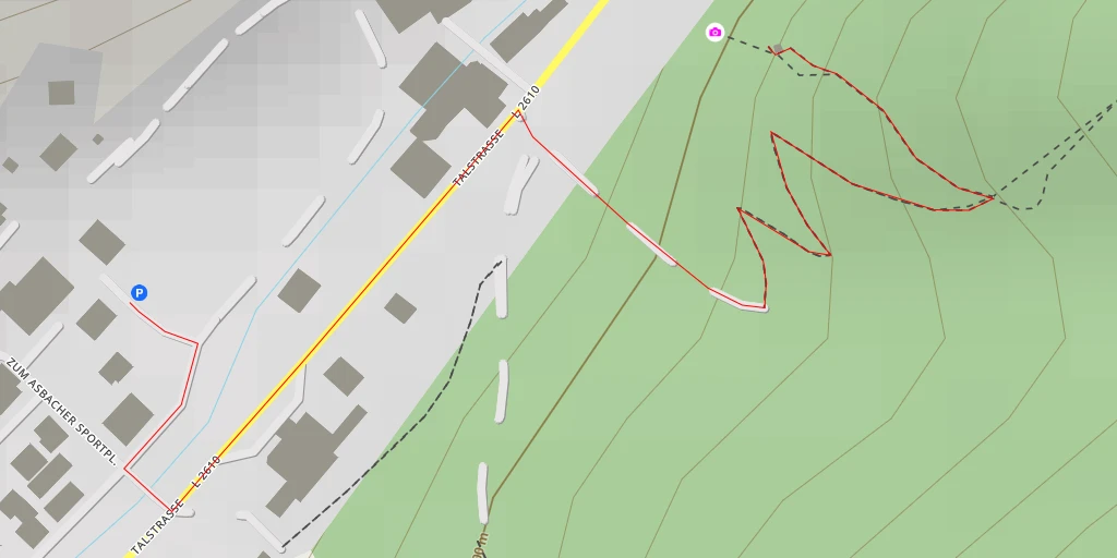 Map of the trail for AI - Hachelstein