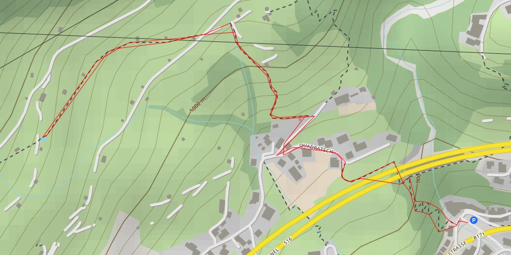 Map of the trail for Ziachrieß - Ziachrieß