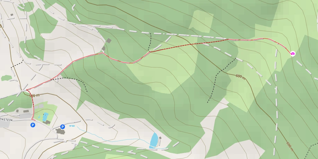 Map of the trail for AI - Schulwiesen