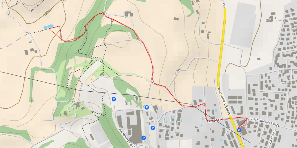 Map of the trail for 