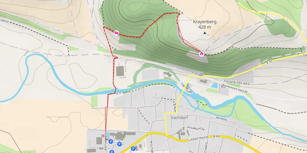 Map of the trail for AI - Kraynblick