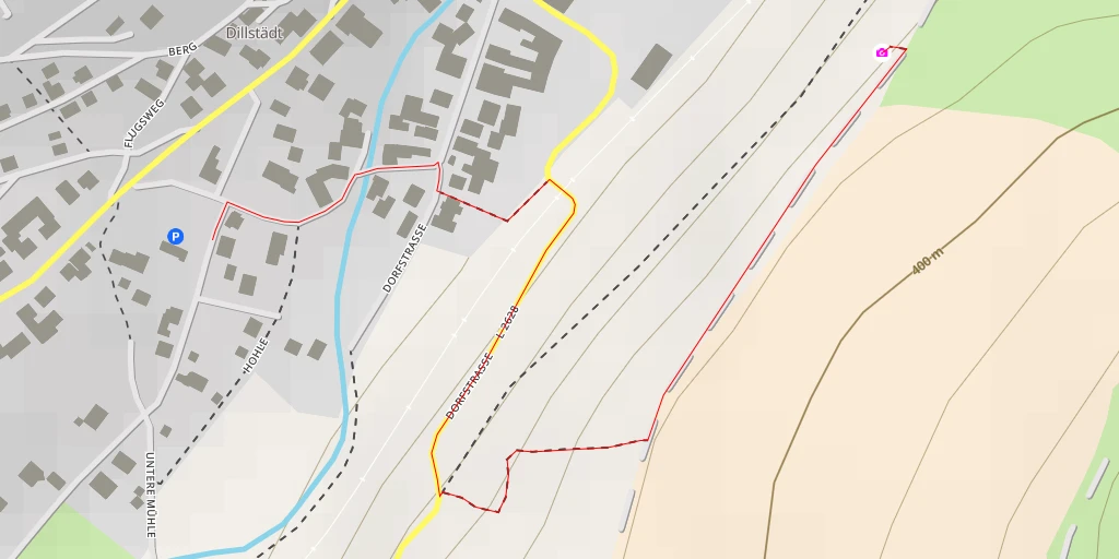 Map of the trail for AI - Belvedere
