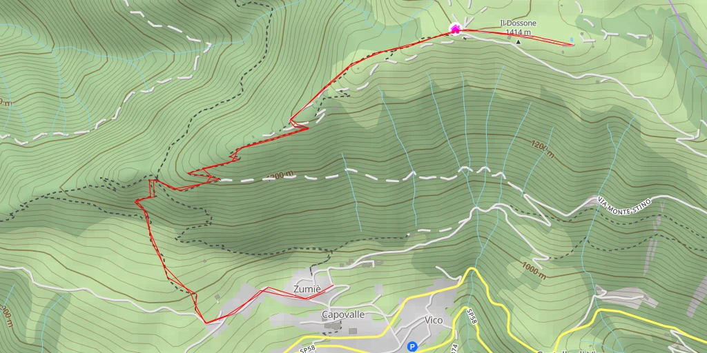 Map of the trail for 