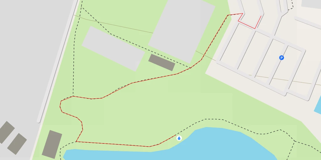 Map of the trail for Via Giotto