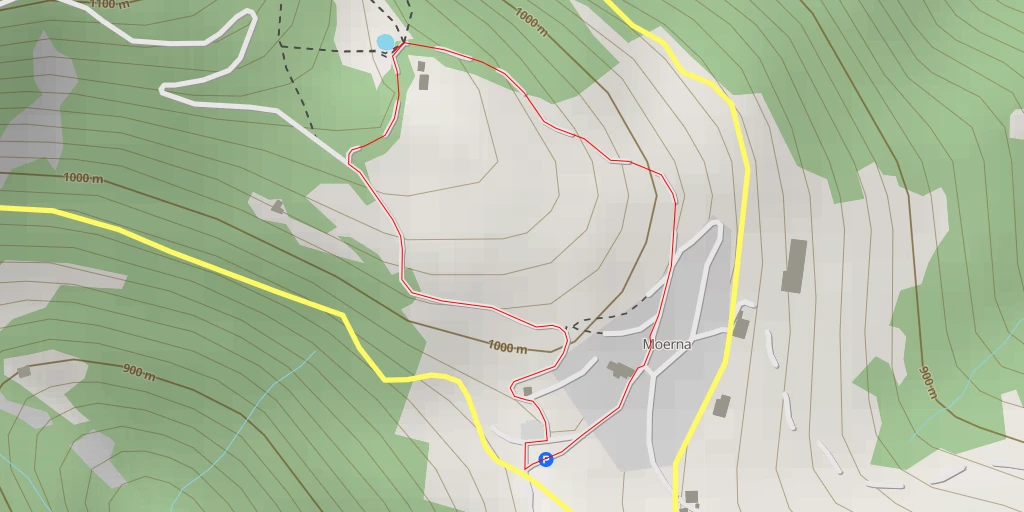 Map of the trail for Strada Provinciale 113