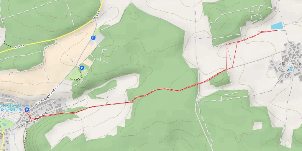 Map of the trail for Schornweisacher Weg - Schornweisacher Weg