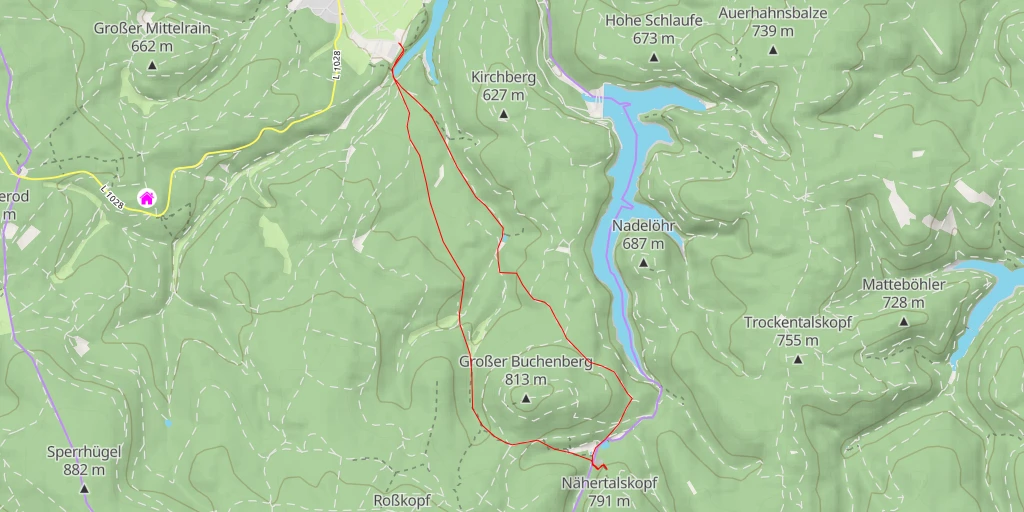 Map of the trail for AI - Falkenstein