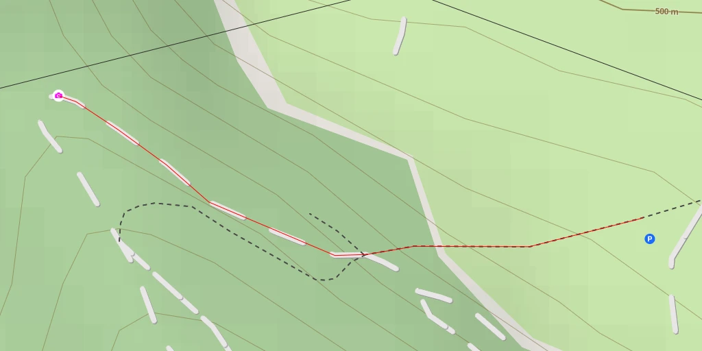 Map of the trail for AI - Heidetalblick - Zella-Mehlis