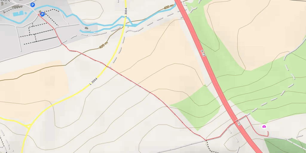 Map of the trail for AI - Schwarze Kanzel - Heckengereuth