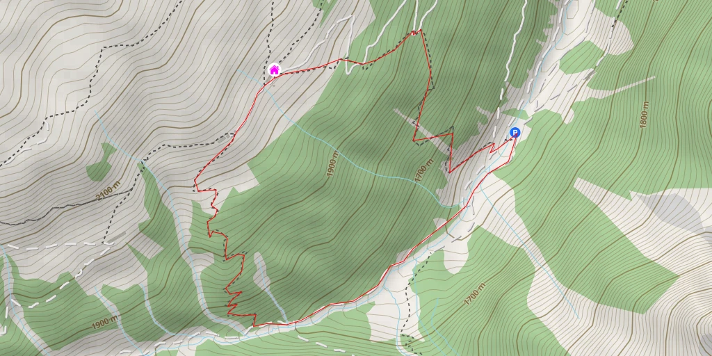 Carte de l'itinéraire :  Malga Monte Sole Alta