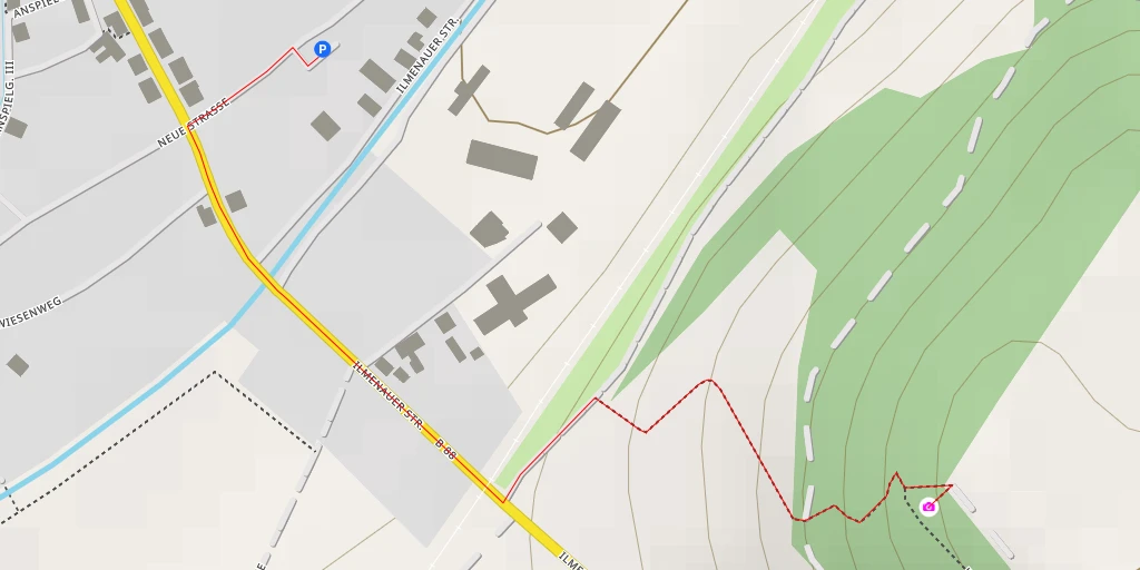 Map of the trail for AI - Kammberg