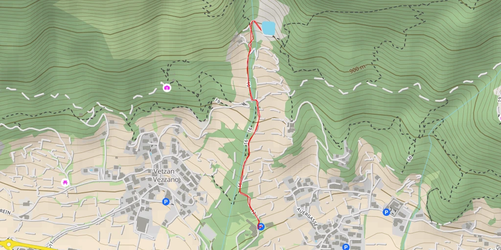 Map of the trail for Lottersteig - Sentiero Lotter - Lottersteig - Sentiero Lotter