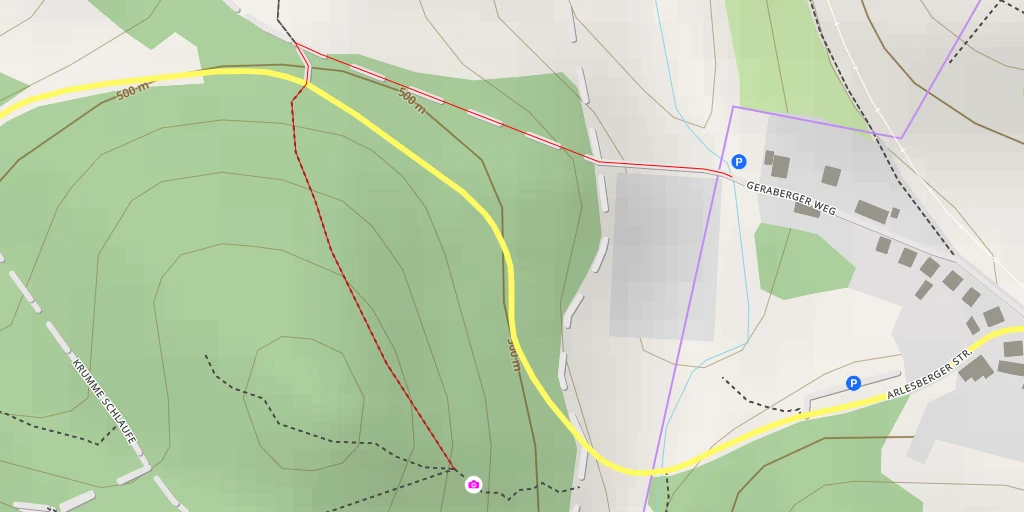 Map of the trail for AI - Elgersburg