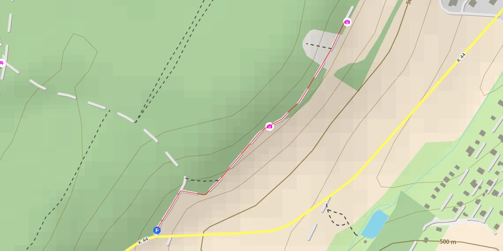 Map of the trail for AI - Zum Roten Stein - Ilmenau