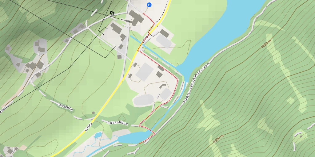 Map of the trail for Müller See - Einertal - Ulten - Ultimo