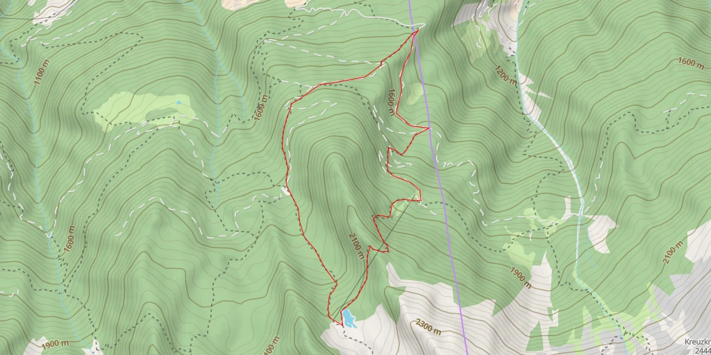 Map of the trail for Almenweg, 18A - Kastelbell-Tschars - Castelbello-Ciardes