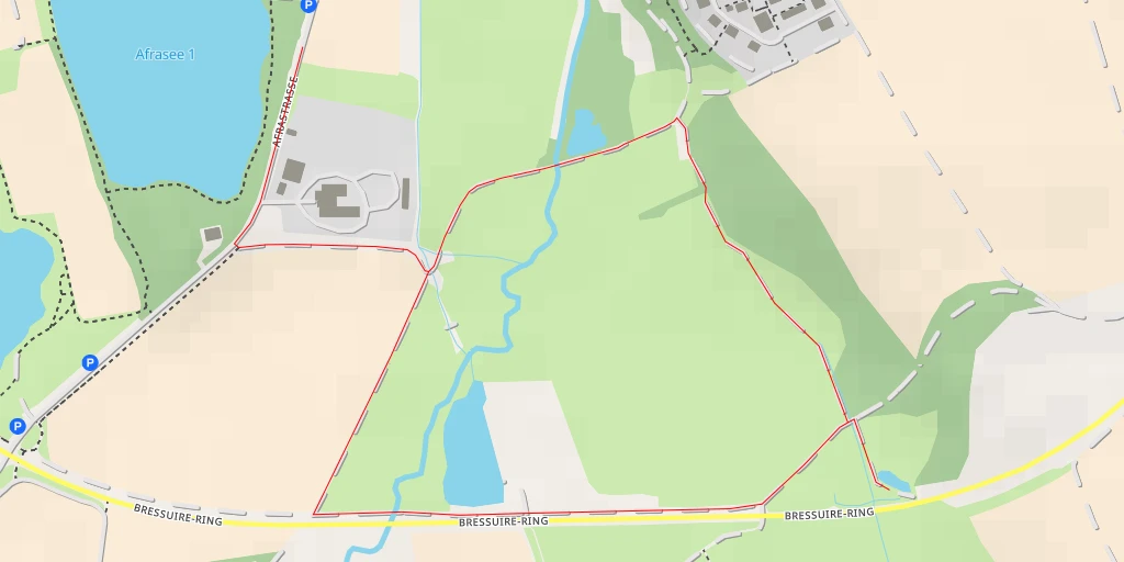 Map of the trail for Bressuire-Ring - Bressuire-Ring