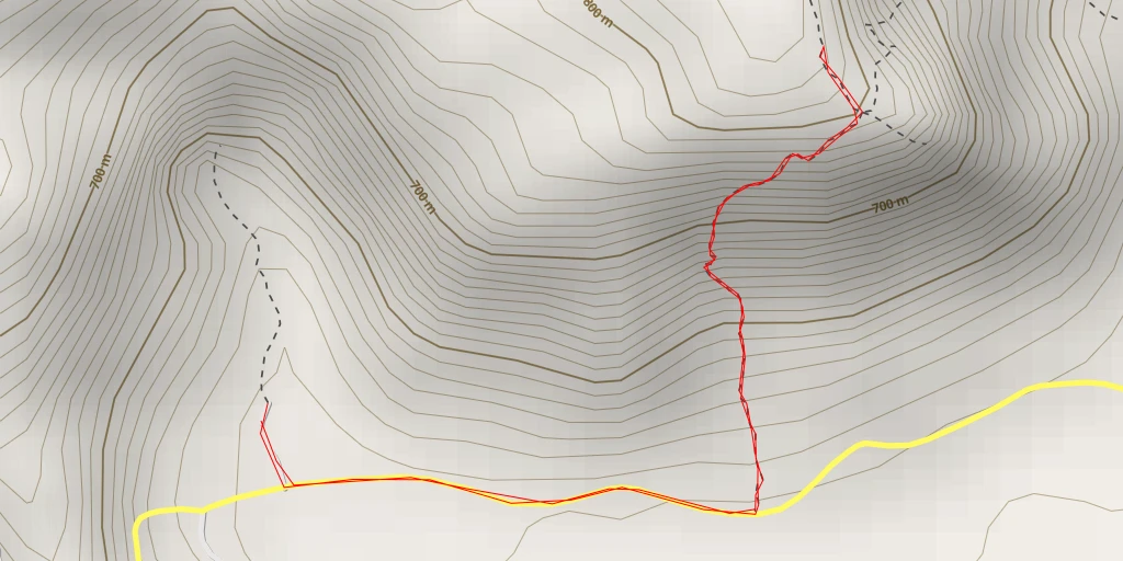 Map of the trail for Jalan Layang Kelok Sambilan