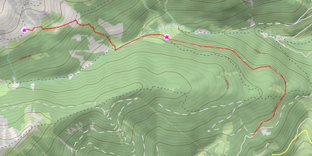 Map of the trail for Außere Falkomai Alm - Malga Falcomai di Fuori